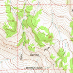 United States Geological Survey Boot Lake, CA (1962, 24000-Scale) digital map
