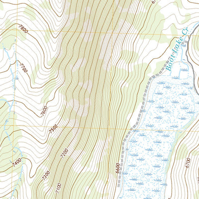 United States Geological Survey Boot Lake, CA (2021, 24000-Scale) digital map