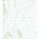 United States Geological Survey Boot Mesa, AZ-UT (1988, 24000-Scale) digital map