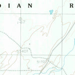 United States Geological Survey Boot Mesa, AZ-UT (1988, 24000-Scale) digital map