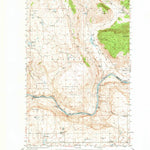 United States Geological Survey Boot Mountain, WA (1950, 62500-Scale) digital map