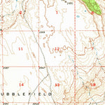 United States Geological Survey Boot Mountain, WA (1950, 62500-Scale) digital map