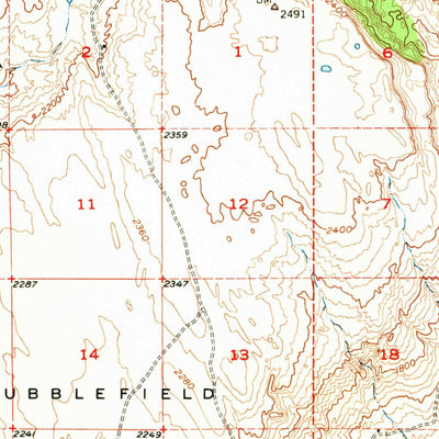 United States Geological Survey Boot Mountain, WA (1950, 62500-Scale) digital map