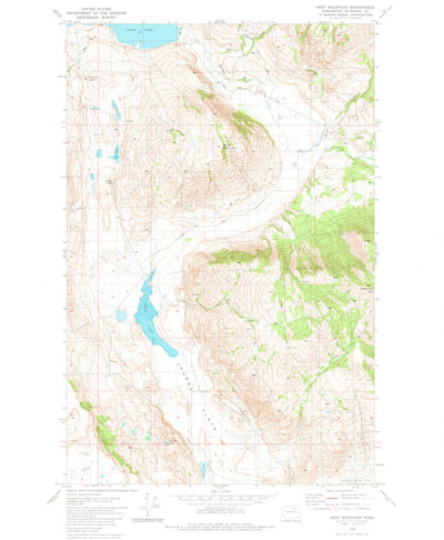 United States Geological Survey Boot Mountain, WA (1980, 24000-Scale) digital map