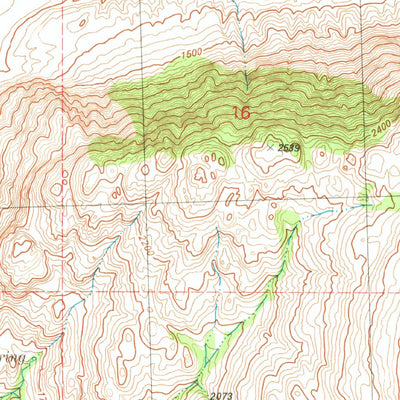 United States Geological Survey Boot Mountain, WA (1980, 24000-Scale) digital map