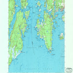 United States Geological Survey Boothbay Harbor, ME (1970, 24000-Scale) digital map