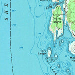 United States Geological Survey Boothbay Harbor, ME (1970, 24000-Scale) digital map