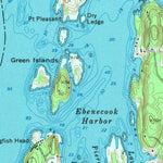 United States Geological Survey Boothbay Harbor, ME (1970, 24000-Scale) digital map