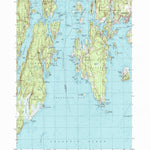 United States Geological Survey Boothbay Harbor, ME (1997, 24000-Scale) digital map