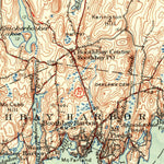 United States Geological Survey Boothbay, ME (1943, 62500-Scale) digital map