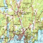 United States Geological Survey Boothbay, ME (1957, 62500-Scale) digital map