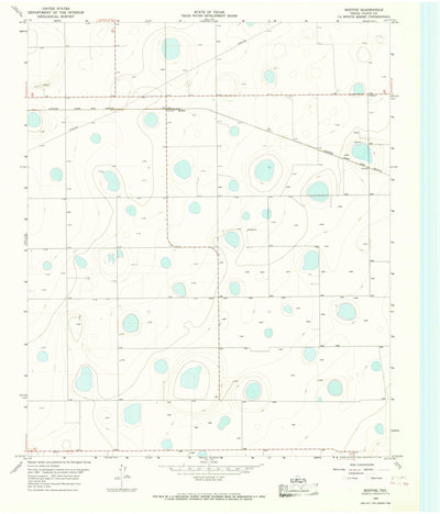 United States Geological Survey Boothe, TX (1965, 24000-Scale) digital map