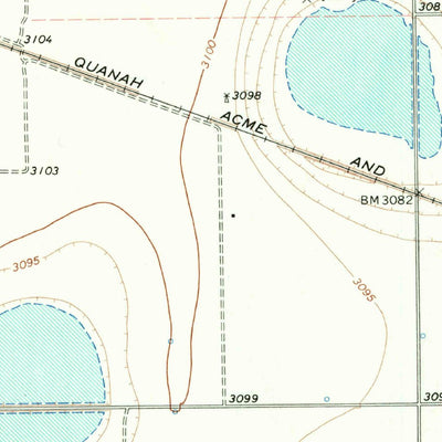 United States Geological Survey Boothe, TX (1965, 24000-Scale) digital map