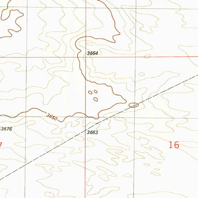 United States Geological Survey Bootleg Ridge, NM (1984, 24000-Scale) digital map