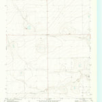 United States Geological Survey Bootleg, TX (1971, 24000-Scale) digital map