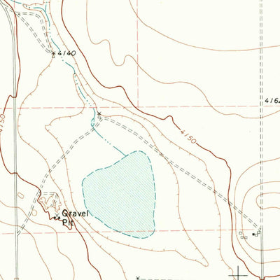 United States Geological Survey Bootleg, TX (1971, 24000-Scale) digital map