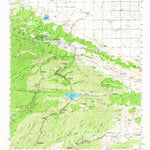 United States Geological Survey Boquet Reservoir, CA (1958, 62500-Scale) digital map
