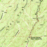 United States Geological Survey Boquet Reservoir, CA (1958, 62500-Scale) digital map