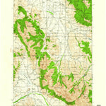 United States Geological Survey Borah Peak, ID (1935, 125000-Scale) digital map