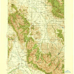 United States Geological Survey Borah Peak, ID (1938, 125000-Scale) digital map