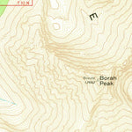 United States Geological Survey Borah Peak, ID (1967, 24000-Scale) digital map