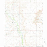 United States Geological Survey Bordeaux, WY (1953, 24000-Scale) digital map
