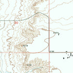 United States Geological Survey Bordeaux, WY (1990, 24000-Scale) digital map