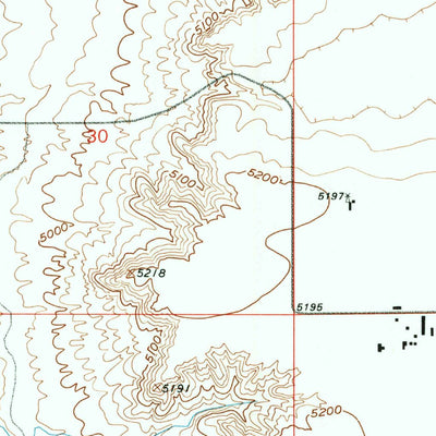 United States Geological Survey Bordeaux, WY (1990, 24000-Scale) digital map