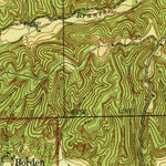 United States Geological Survey Borden, IN (1941, 24000-Scale) digital map