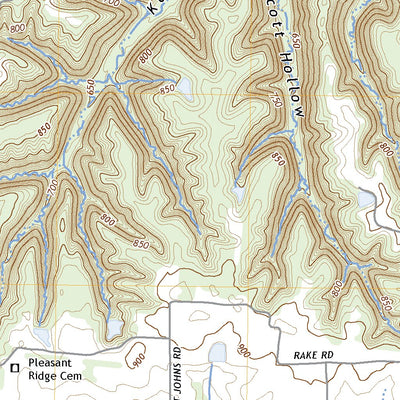 United States Geological Survey Borden, IN (2022, 24000-Scale) digital map