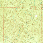 United States Geological Survey Borden Springs, AL-GA (1966, 24000-Scale) digital map