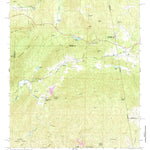 United States Geological Survey Borden Springs, AL-GA (1966, 24000-Scale) digital map