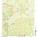 United States Geological Survey Borden Springs, AL-GA (2001, 24000-Scale) digital map