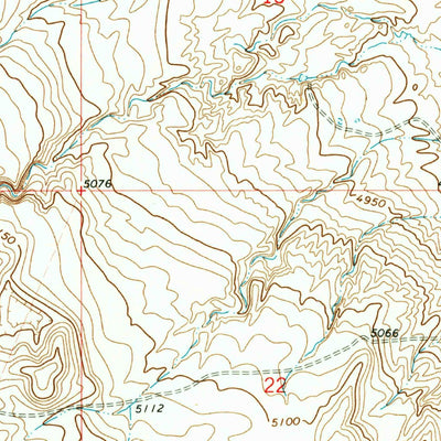 United States Geological Survey Borden, UT (1973, 24000-Scale) digital map