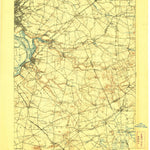 United States Geological Survey Bordentown, NJ-PA (1906, 62500-Scale) digital map
