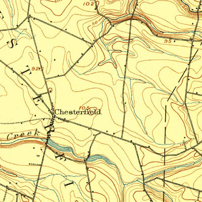 United States Geological Survey Bordentown, NJ-PA (1906, 62500-Scale) digital map