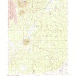 United States Geological Survey Border Mountain, CA (1990, 24000-Scale) digital map
