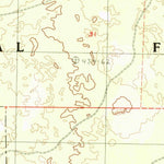 United States Geological Survey Border Mountain, CA (1990, 24000-Scale) digital map