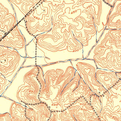United States Geological Survey Bordley, KY (1951, 24000-Scale) digital map