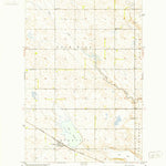 United States Geological Survey Bordulac, ND (1951, 24000-Scale) digital map