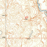 United States Geological Survey Bordulac NE, ND (1951, 24000-Scale) digital map