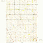 United States Geological Survey Bordulac SW, ND (1951, 24000-Scale) digital map