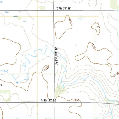 United States Geological Survey Bordulac SW, ND (2020, 24000-Scale) digital map