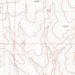 United States Geological Survey Bordwell Spring, NV (1980, 24000-Scale) digital map
