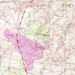 United States Geological Survey Borger, TX (1970, 24000-Scale) digital map