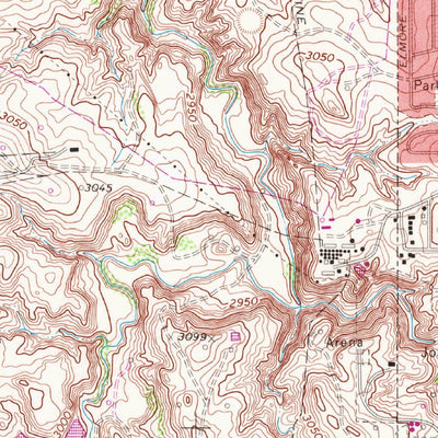 United States Geological Survey Borger, TX (1970, 24000-Scale) digital map