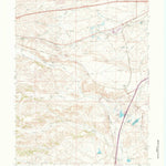 United States Geological Survey Borie, WY (1961, 24000-Scale) digital map