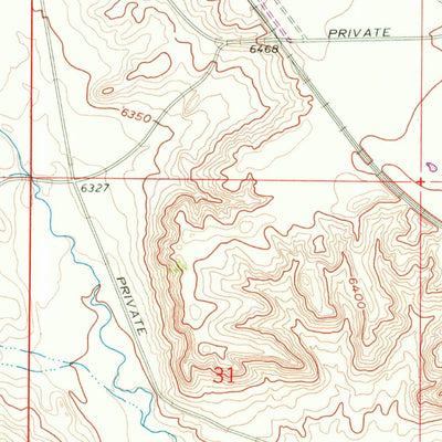 United States Geological Survey Borie, WY (1961, 24000-Scale) digital map
