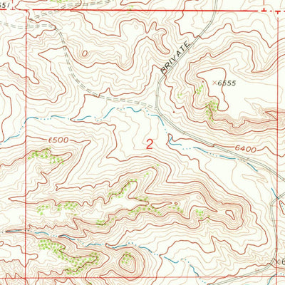 United States Geological Survey Borie, WY (1961, 24000-Scale) digital map