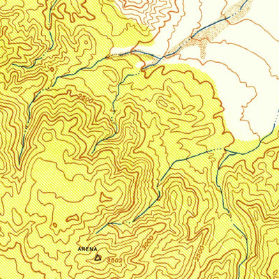 United States Geological Survey Borrego, CA (1942, 62500-Scale) digital map